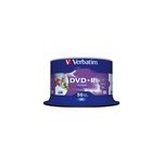Dvd + r 4, 7go imprimable par jet d''encre - sans marque, support vierge dvd