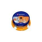 Dvd + r 4, 7go imprimable par jet d''encre - avec marque, support vierge dvd Dvd + r 4, 7go imprimable par jet d''encre - avec marque, support vierge dvd