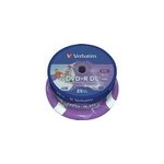 Dvd + r dl 8, 5 go, support vierge dvd