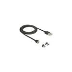 Ensemble de cbles de donnes et de charge usb magntiques pour micro usb / usb type - c