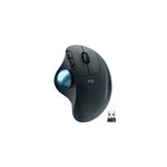 Ergo m575 for business souris droitier rf sans fil + bluetooth trackball 2000 dpi