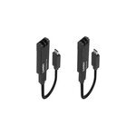 Extender fibre optique usb 3. 2 type c, 100m, c�ble d''extension