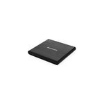 External slimline cd / dvd writer lecteur de disques optiques dvdrw noir, graveur dvd externe
