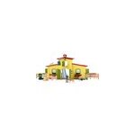 Farm world - grande étable, jaune, figurine Farm world - grande étable, jaune, figurine