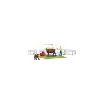 Farm world - station de lavage des vaches, figurine