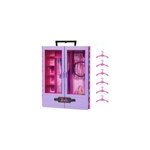 Fashionistas barbie - barbie - le dressing de rêve, 6 cintres, + 3 ans, meubles de poupées Fashionistas barbie - barbie - le dressing de rêve, 6 cintres, + 3 ans, meubles de poupées