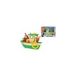 Fireman sam - le bateau de pche de charlie avec figurine, jeu vhicule