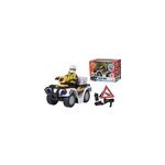 Fireman sam - police quad avec marco, jeu vhicule