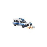 Fourgon de police mercedes - benz sprinter avec clairage et sonorisation, modle rduit de voiture