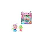 Gabby''s dollhouse : le film - ensemble de figurines reine kitty f�e & chaton gnome