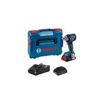 Gds 18v - 330 hc professional 1 / 2 ; 2800 tr / min 560 nm noir, bleu, rouge, visseuse  choc