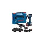 Gsr 18v - 90 fc professional 2100 tr / min sds plus 920 g noir, bleu, argent, perceuse / visseuse