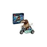 Harry potter - hagrid et harry en moto, jouets de construction