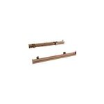 Hez638070 pièce et accessoire de four guide télescopique marron acier inoxydable, grilles de fours Hez638070 pièce et accessoire de four guide télescopique marron acier inoxydable, grilles de fours