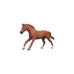 Horse club pur - sang anglais �talon, figurine