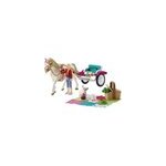Horse club - voiture pour le concours hippique, figurine
