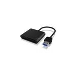 Ib - cr301 - u3 lecteur de carte mémoire usb 3. 2 gen 1 (3. 1 gen 1) noir Ib - cr301 - u3 lecteur de carte mémoire usb 3. 2 gen 1 (3. 1 gen 1) noir