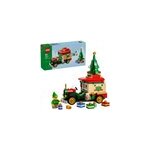Iconic le camion de livraison du p�re no�l, jouets de construction