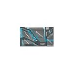 Jeu de cl�s � molette 163 - 528 / 56, taille 4 / 3 + , cl� plate