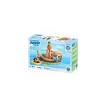 Junior & disney : bateau pirate de peter pan avec jeu d''eau, jouets de construction