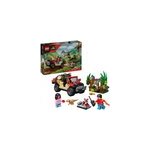 Jurassic world - �vasion tout - terrain du raptor, jouets de construction