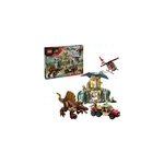 Jurassic world mission a�rienne avec le spinosaure et le quetzalcoatlus, jouets de construction