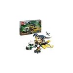 Jurassic world - missions dinosaures: le camion de transport de l allosaure, jouets de construction Jurassic world - missions dinosaures: le camion de transport de l allosaure, jouets de construction