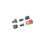 Kit de raccordement pour arroseur souple, connecteur