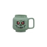 Lego grande tasse en c�ramique squelette vert, coupe