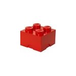 Lego storage brick 4 rouge, bo�te de rangement