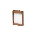 Lego wooden picture frame, cadre