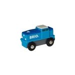 Locomotive de fret bleue  pile, jeu vhicule