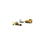 Man tga low loader avec jcb midi dredger loader, modle rduit de voiture