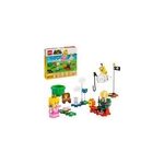 Super mario - les aventures de lego peach interactive, jouets de construction