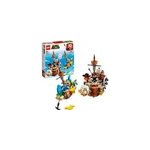 Super mario - ensemble d''extension forteresses volantes de larry et morton, jouets de construction
