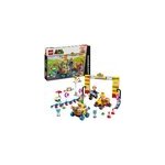 Super mario - mario kart - baby peach et set grand prix, jouets de construction