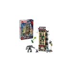 Marvel super heroes spider - man vs. mysterio: daily bugle, jouets de construction