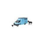 Mb sprinter transporteur d''animaux avec cheval, modèle réduit de voiture Mb sprinter transporteur d''animaux avec cheval, modèle réduit de voiture