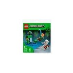 Minecraft - duel  la grotte luxuriante, jouets de construction