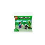 Minecraft - steve et le bb panda, jouets de construction