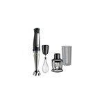 Mq 7025x 0, 6 l mlangeur par immersion 1000 w noir, acier inoxydable, batteur lectrique