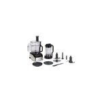 Multipro onetouch robot de cuisine 1000 w 3 l noir, acier inoxydable balances intgres
