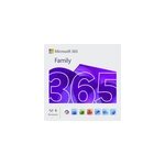 Office m365 famille 6 utilisateurs, logiciel