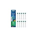 Oral - b pro cross action brossettes de rechange pack de 10, t�te brosse � dent �lectrique