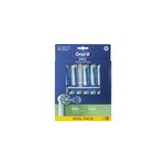Oral - b pro cross action t�tes de rechange 10 pi�ces, t�te brosse � dent �lectrique