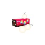 Pack de 3 lampes sph�riques intelligentes d''ext�rieur couleur, lumi�re led