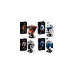 Pack de casques star wars, jouets de construction