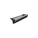 Panneau de brassage modulaire, 8 ports