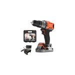 Perceuse - visseuse � percussion sans fil powerconnect bcd383d1xk, 18 volts, perceuse � percussion