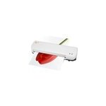 Pl707 machine  laminer laminoir  chaud 250 mm / min blanc, plastifieuse